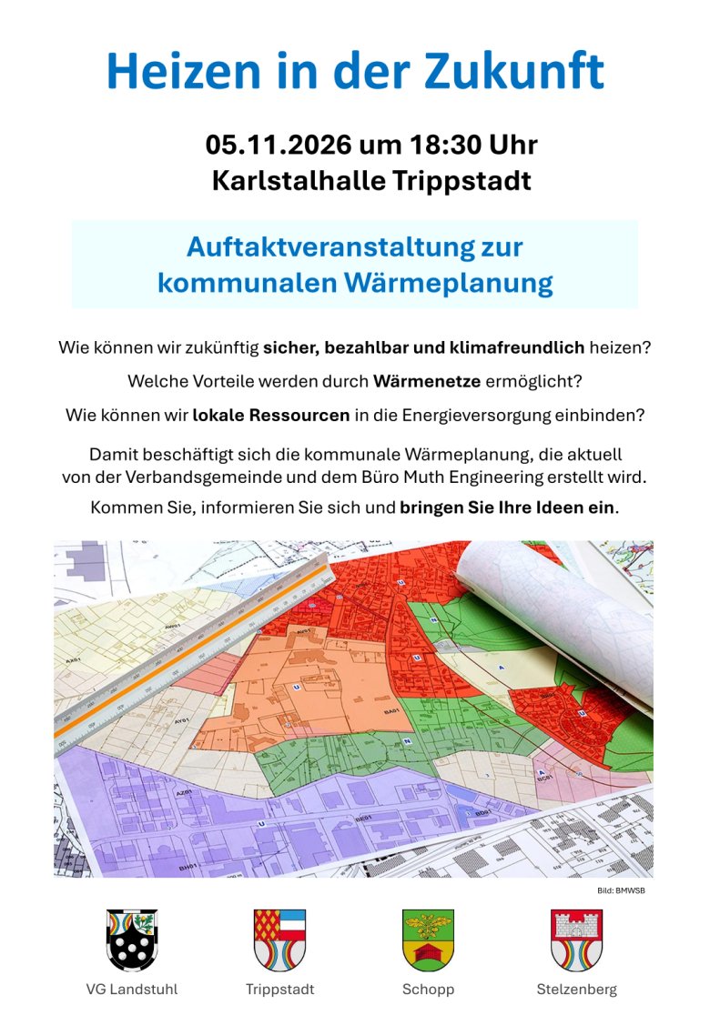 Auftaktveranstaltung Kommunale Wärmeplanung Trippstadt Auftaktveranstaltung Kommunale Wärmeplanung Trippstadt