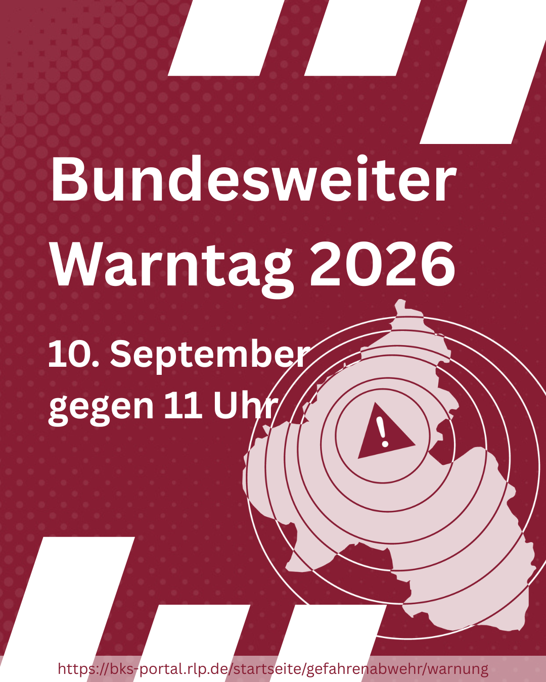 Bundesweiter Warntag 2026 - 1 Bundesweiter Warntag 2026 - 1