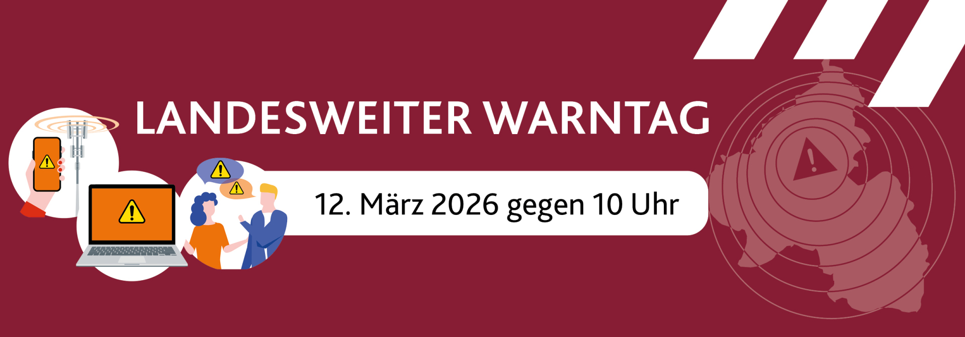 Grafik Landesweiter Warntag RLP
