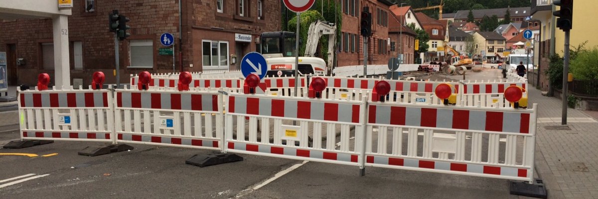 Straßensperrung
