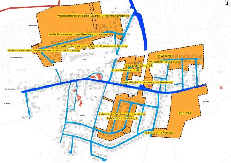 Bebauungsplan Hauptstuhl