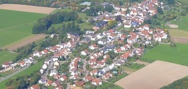 Trippstadt von oben