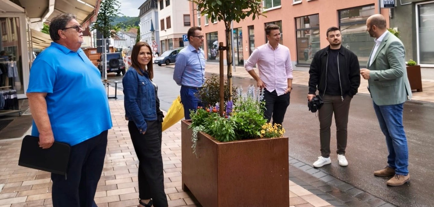 ADD besichtigt Baustelle in der Kaiserstraße ADD besichtigt Baustelle in der Kaiserstraße