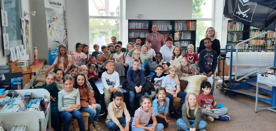 Büchereibesuch Grundschule