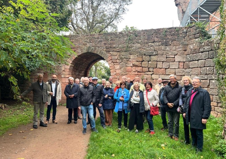 Gruppenfoto Besuch aus Hergoyen Gruppenfoto Besuch aus Hergoyen