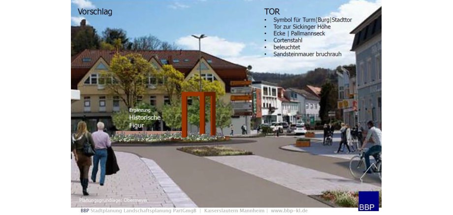 Vorschlag Kreisel Kaierstraße Vorschlag Kreisel Kaierstraße