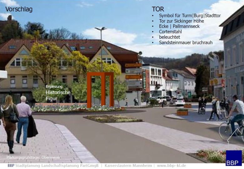 Vorschlag Kreisel Kaierstraße