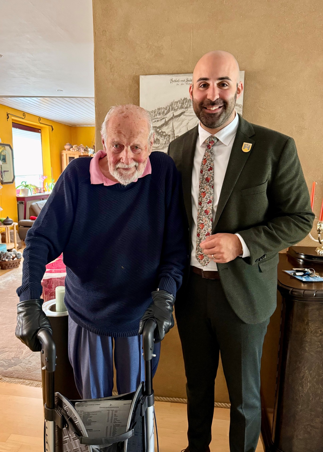 Theo Schohl wir 98 Jahre alt  Theo Schohl wir 98 Jahre alt