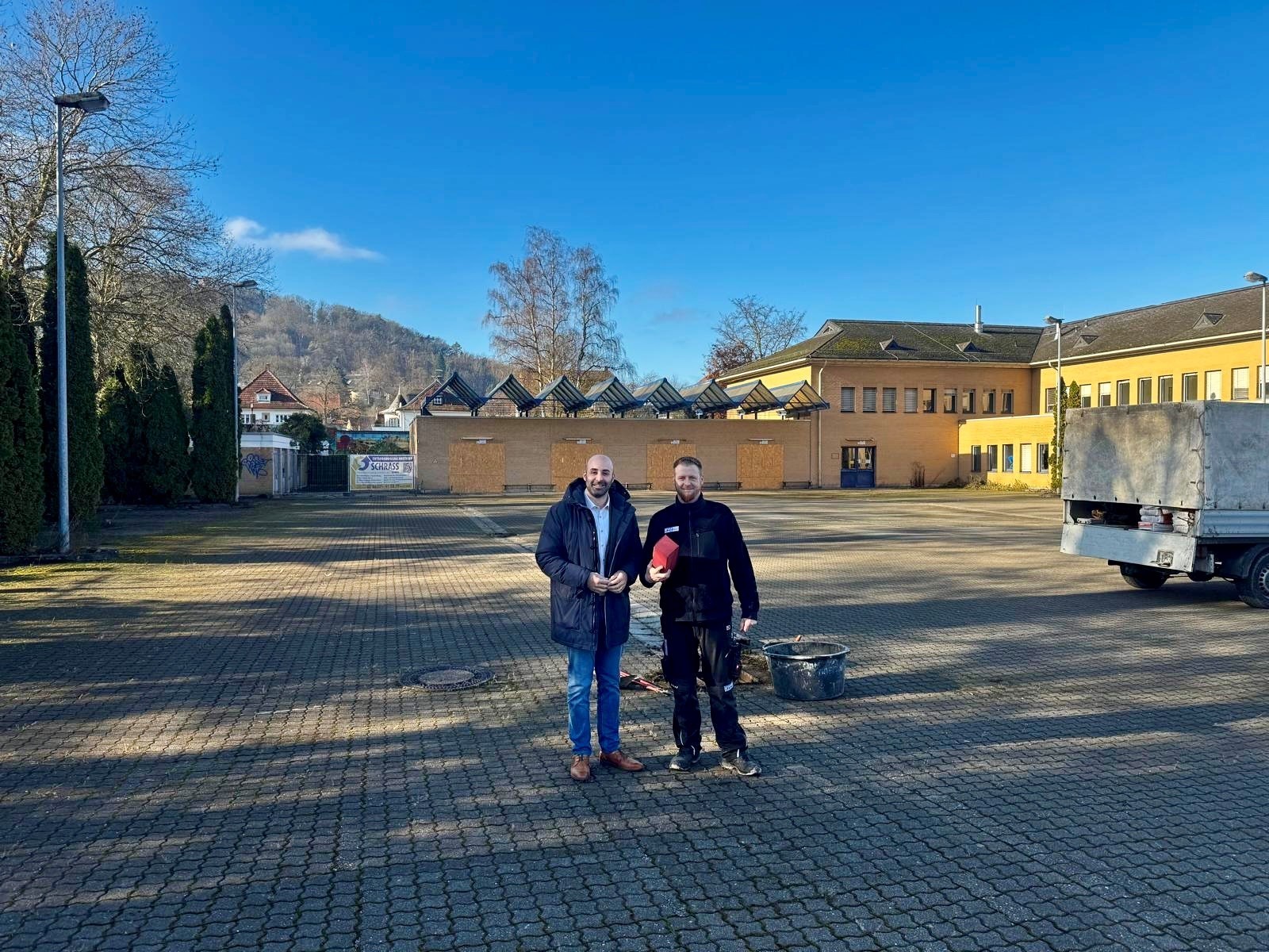 Öffnung Parkfläche Alte Post