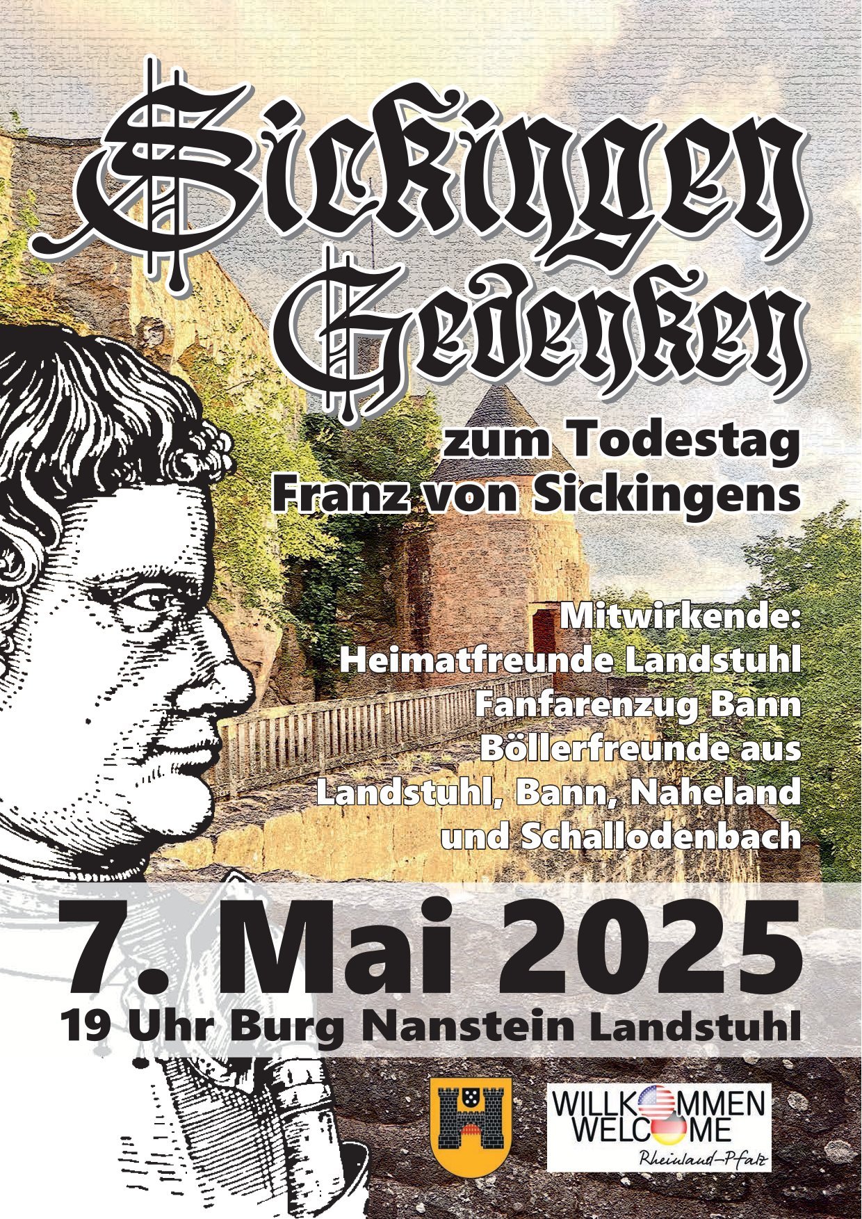 Plakat Sickingengedenken Plakat Sickingengedenken