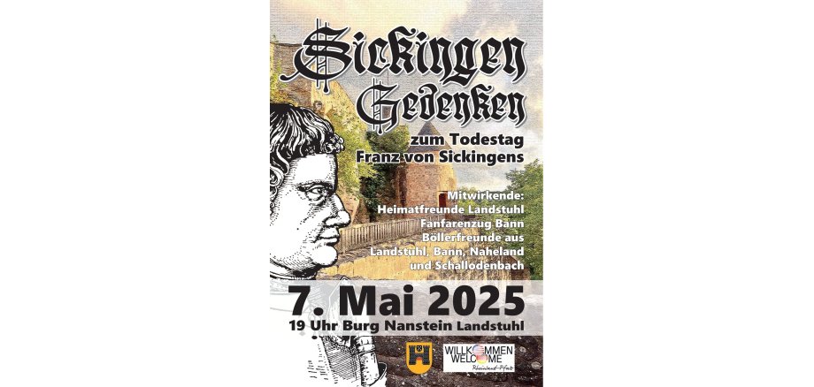 Plakat Sickingengedenken