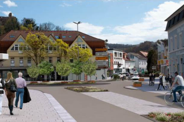 Entwurf Endergebnis Umbau Kaiserstraße