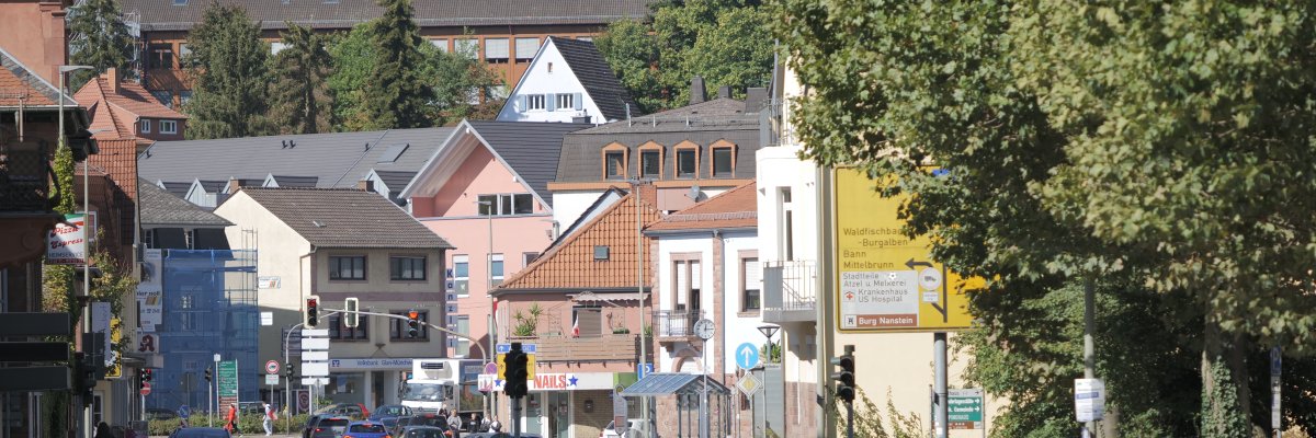 Einkaufsstraße Landstuhl Sickingenstadt Landstuhl