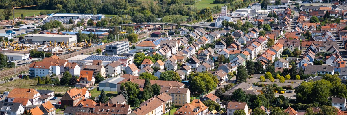 Landstuhl aus der Luft  Landstuhl aus der Luft
