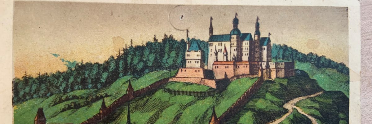 Landstuhl mit Burg Skizze 1620